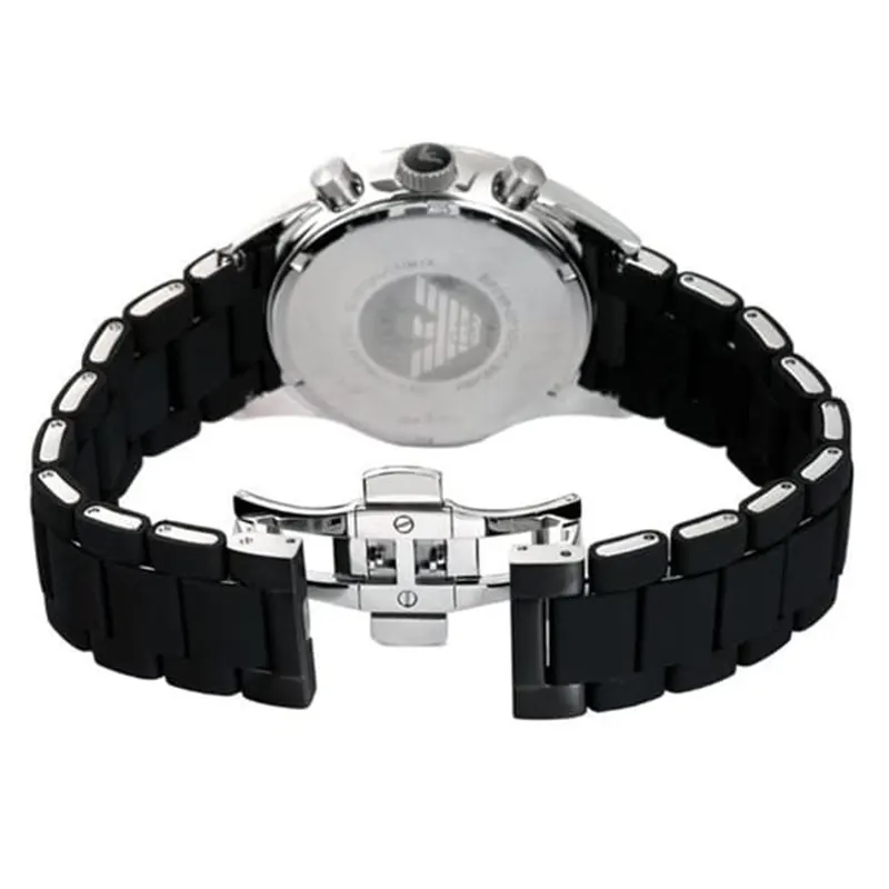 Emporio Armani Sportivo Chronograph Black Dial Men's Watch- AR5858